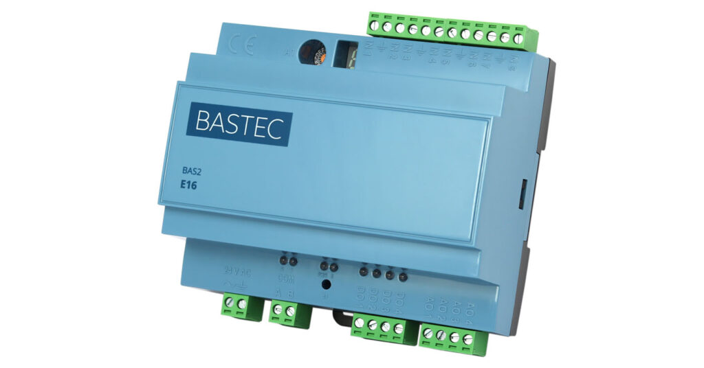 Expansionsmodul eller expansionsenhet BAS2 E16 ger fler analoga och digitala ingångar och utgångar